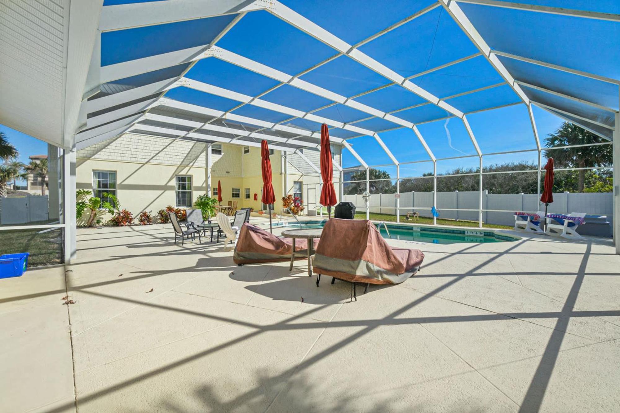 Flagler Beach Bed And Breakfast Pool Bbq Suite Exterior foto