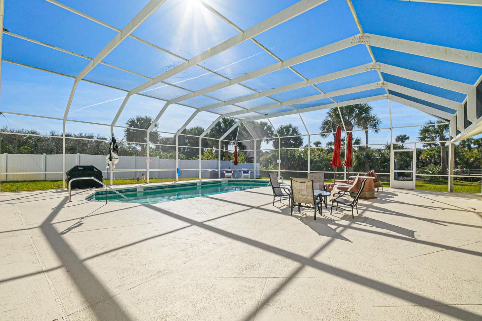Flagler Beach Bed And Breakfast Pool Bbq Suite Exterior foto