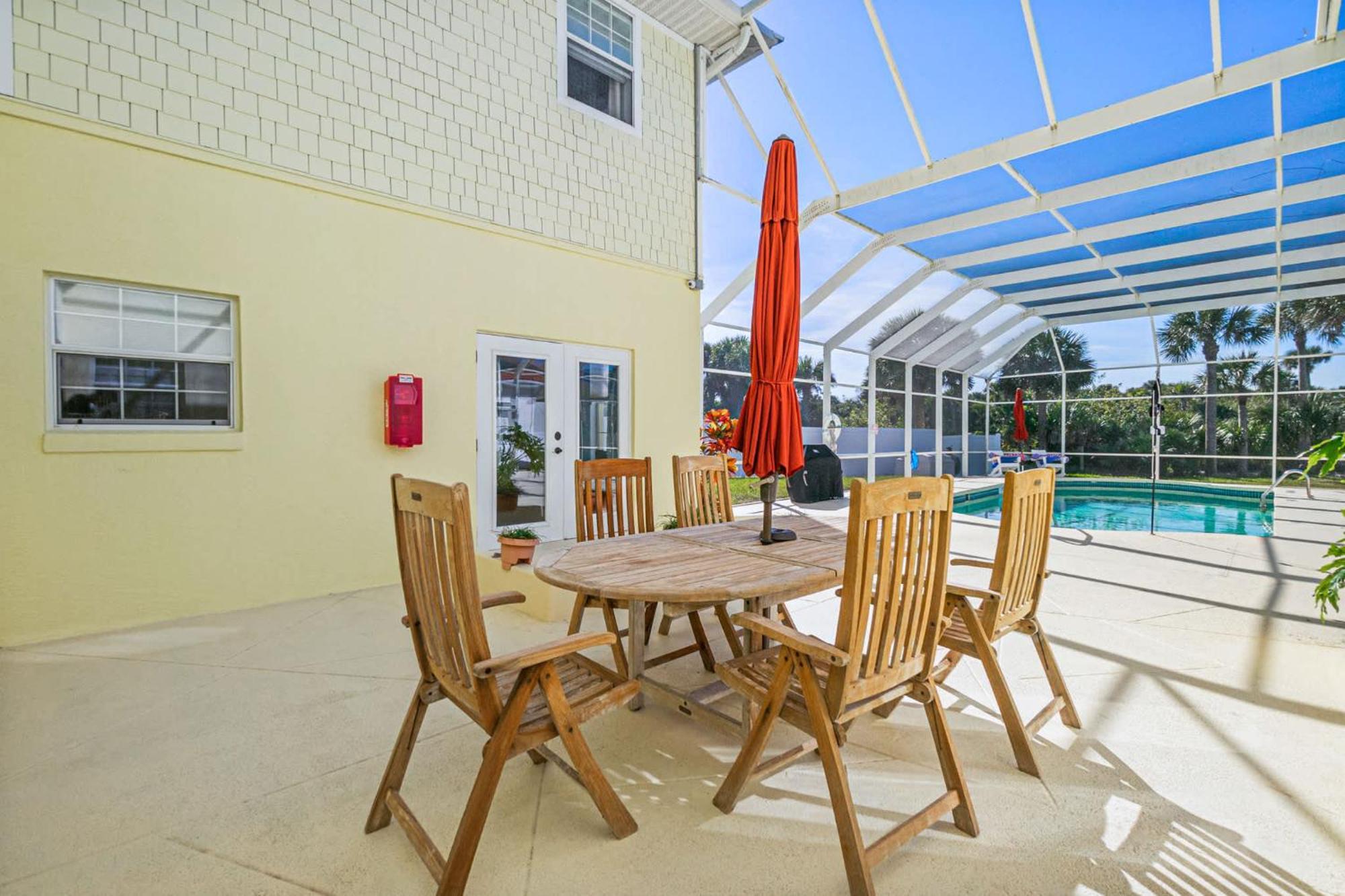 Flagler Beach Bed And Breakfast Pool Bbq Suite Exterior foto