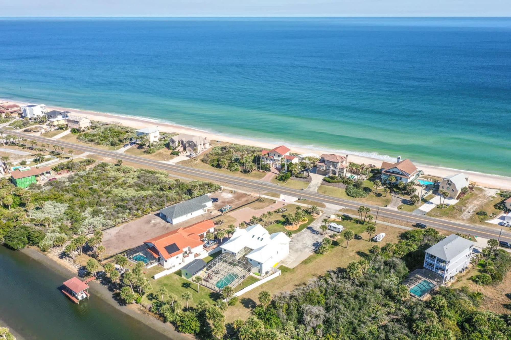Flagler Beach Bed And Breakfast Pool Bbq Suite Exterior foto