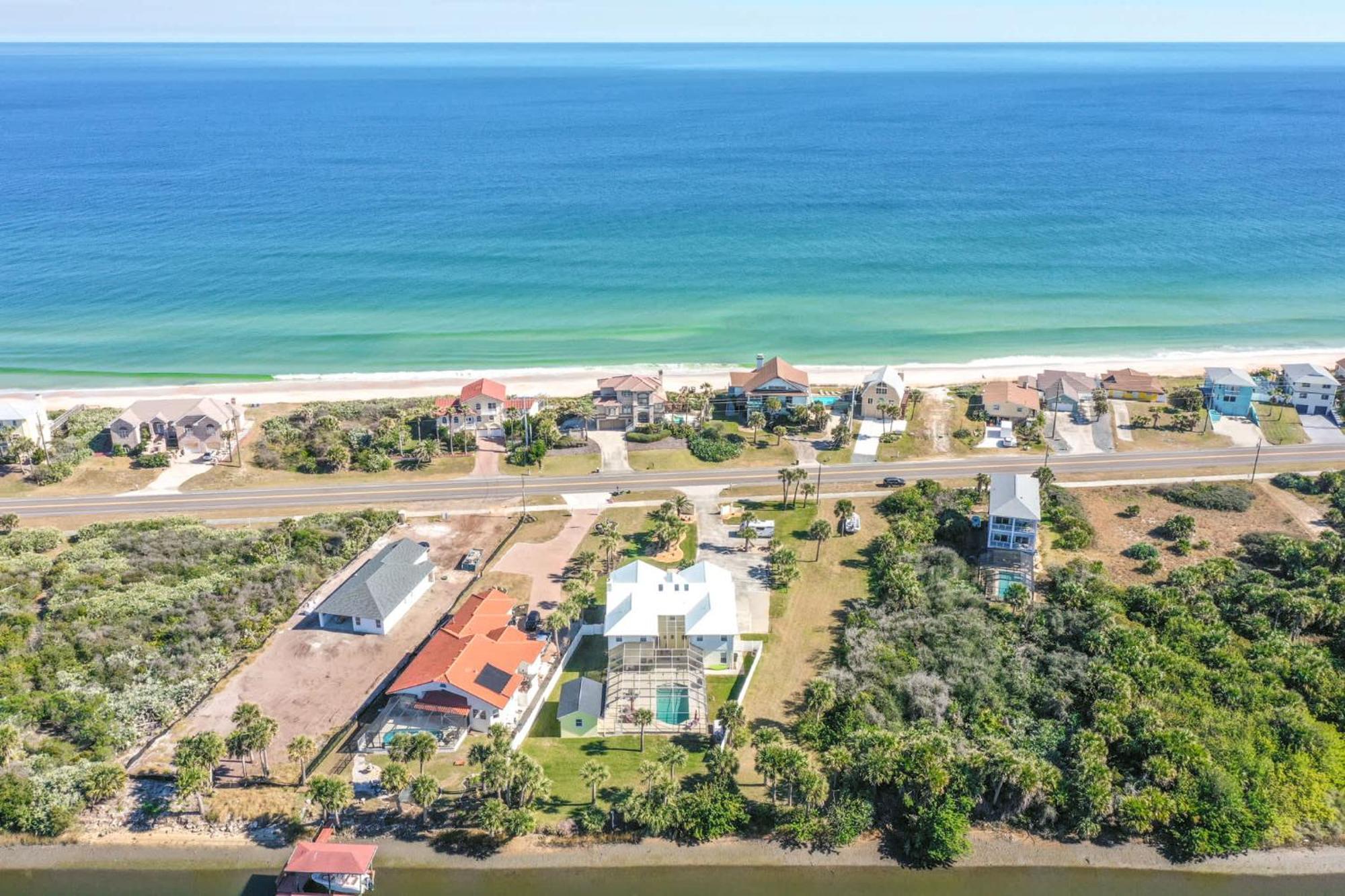 Flagler Beach Bed And Breakfast Pool Bbq Suite Exterior foto