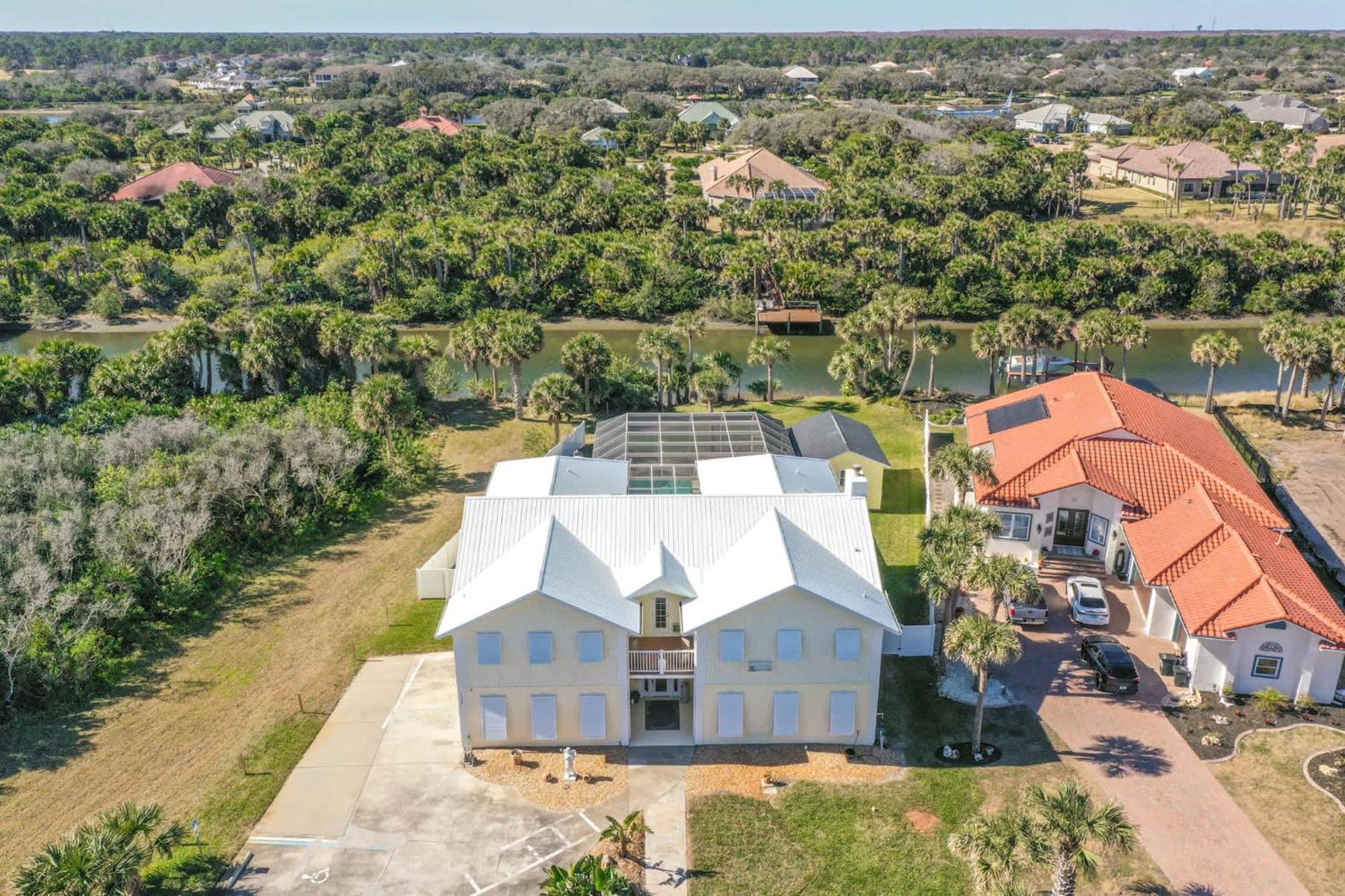 Flagler Beach Bed And Breakfast Pool Bbq Suite Exterior foto