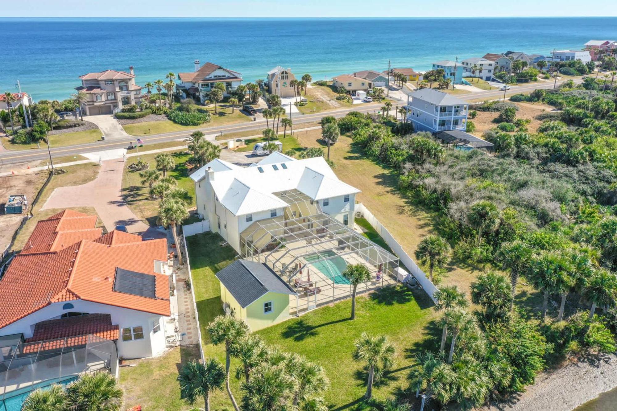 Flagler Beach Bed And Breakfast Pool Bbq Suite Exterior foto