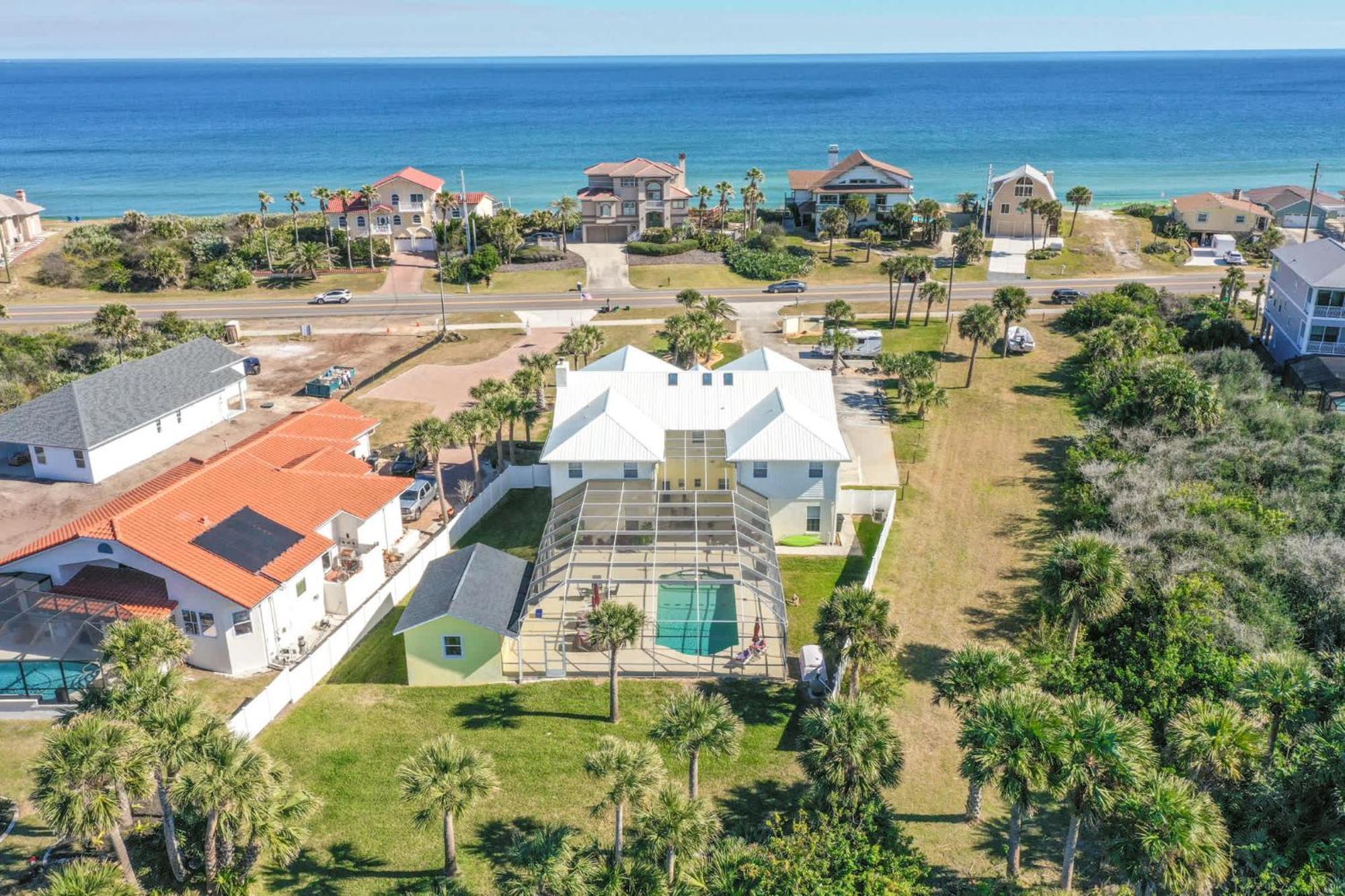 Flagler Beach Bed And Breakfast Pool Bbq Suite Exterior foto